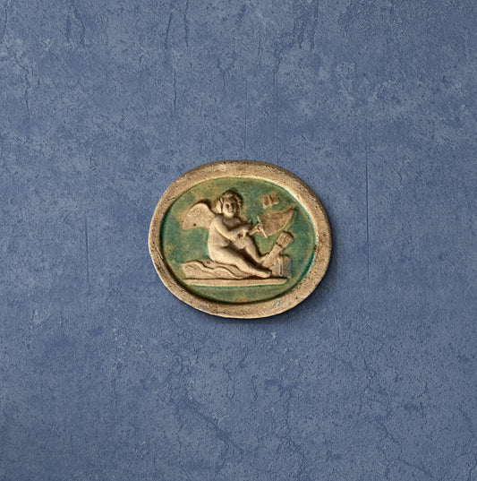 Amor und der Schmetterling