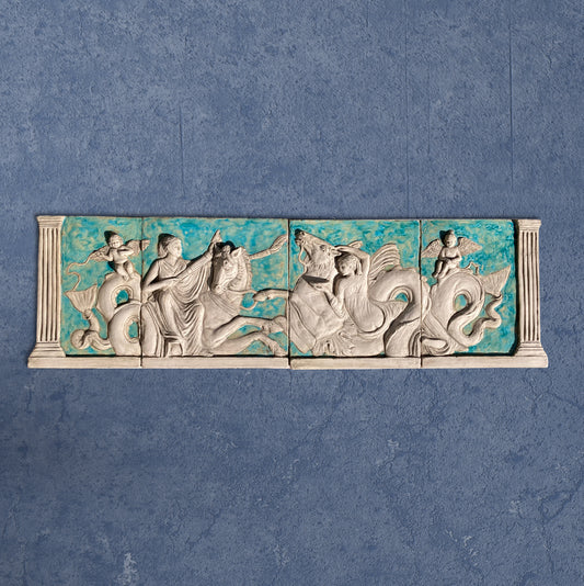 Nereides, Skulptur aus Keramik