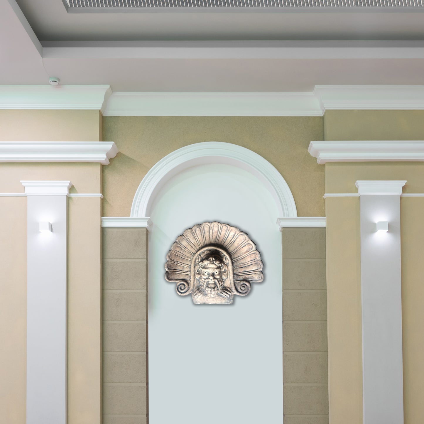 Antefix mit Silen aus Veii