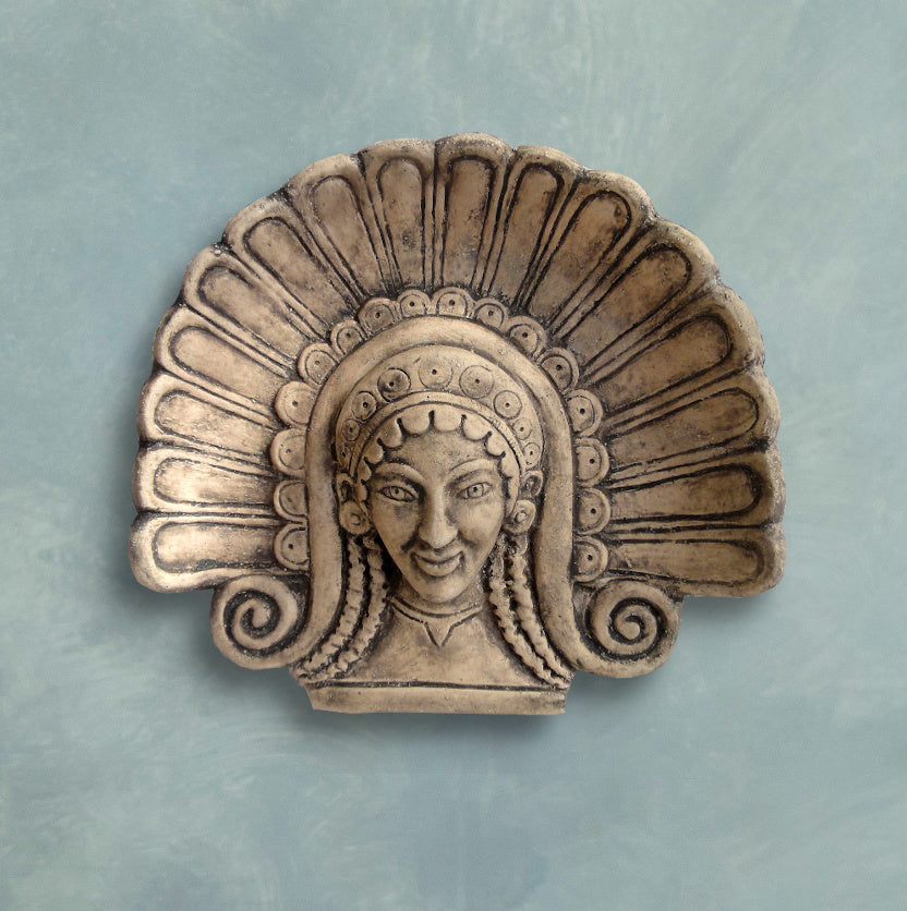 Antefix mit Mänade