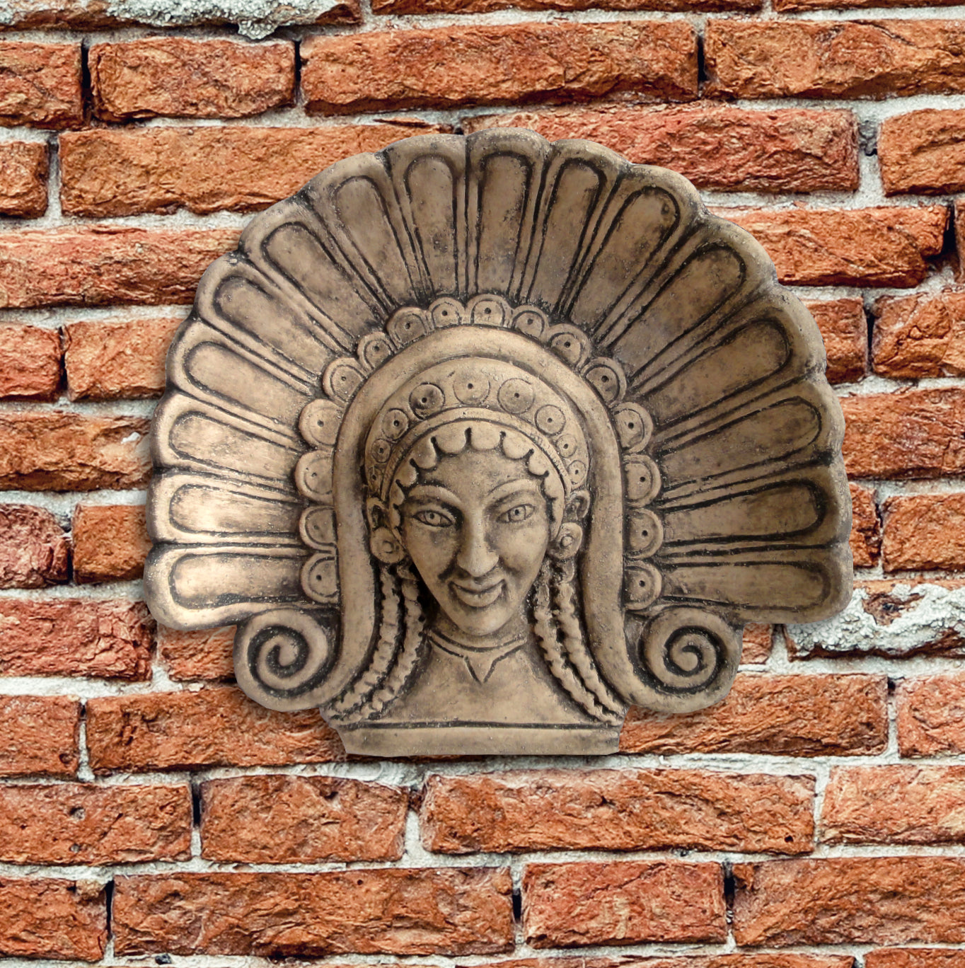 Antefix mit Mänade