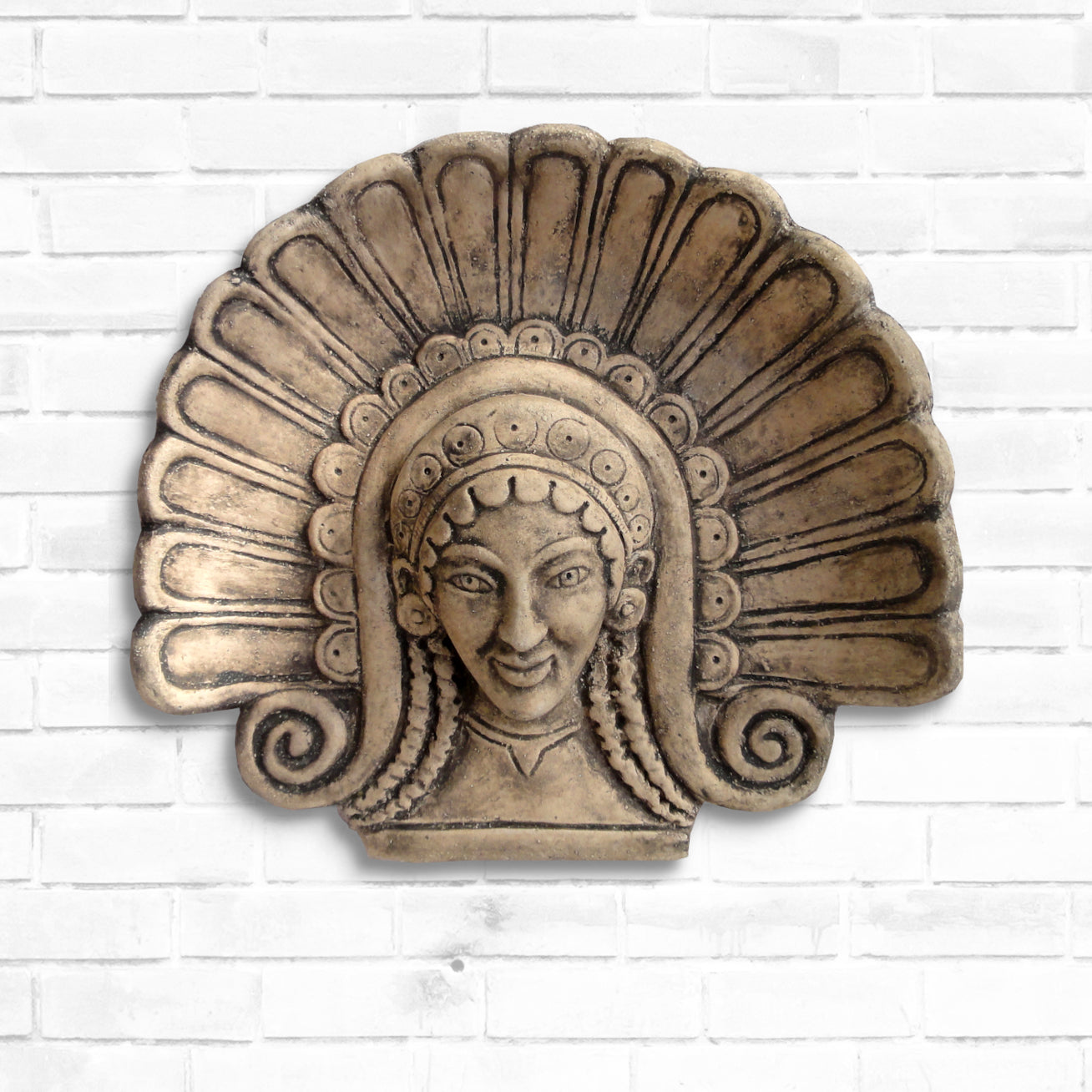 Antefix mit Mänade