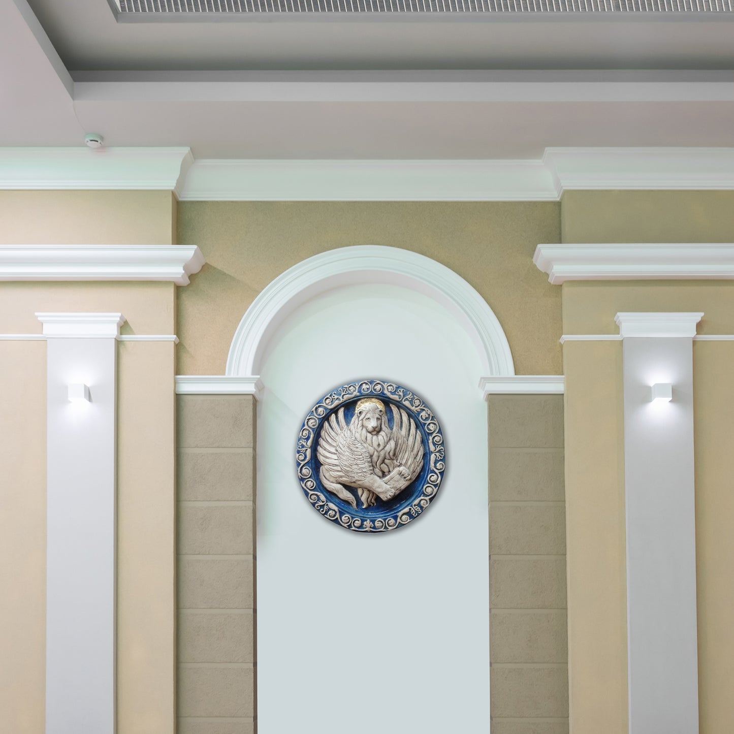 Größerer Markuslöwe in Moeca (Scuola di S. Marco)
