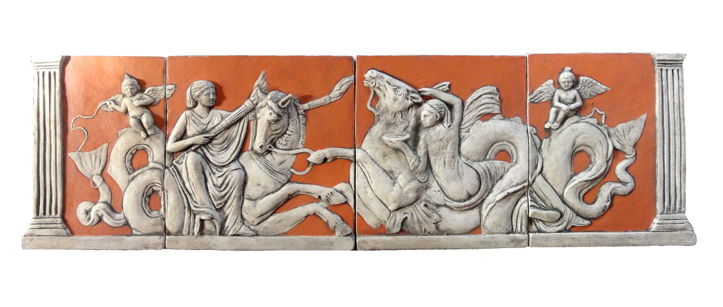 Nereides, Skulptur aus Terrakotta